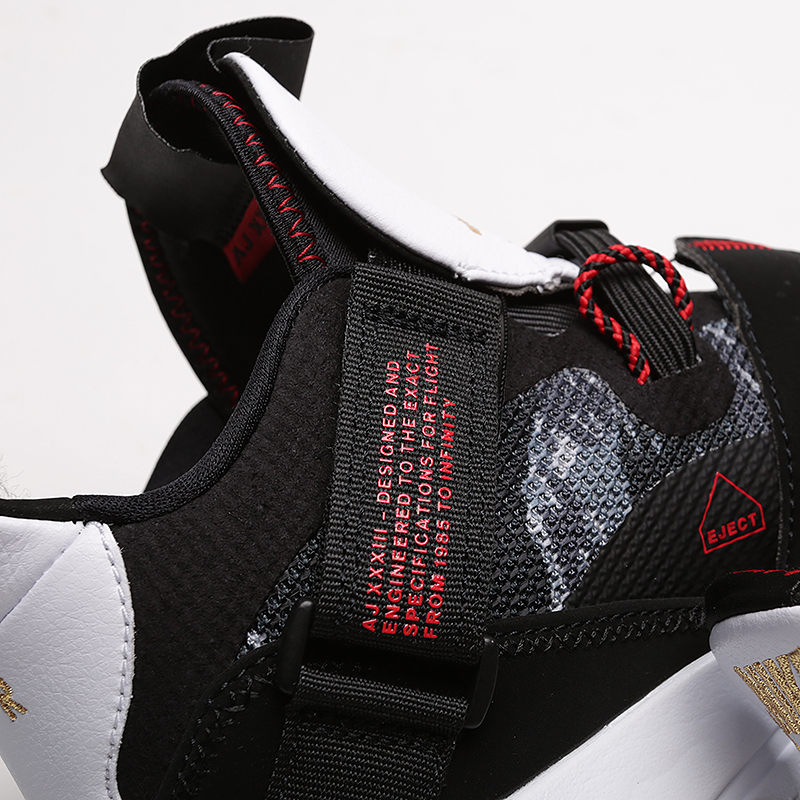 мужские черные баскетбольные кроссовки Jordan 33 AQ8830-016 - цена, описание, фото 4